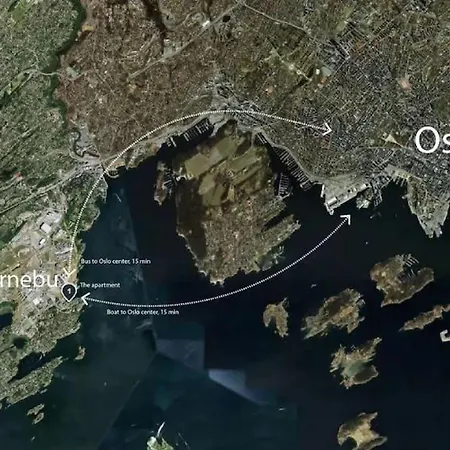 Vakantiehuis 2 Bed Flat Near Oslo Fjord