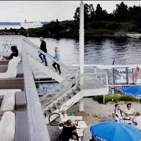 Vakantiehuis 2 Bed Flat Near Oslo Fjord *