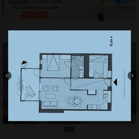 2 Bed Flat Near Oslo Fjord
